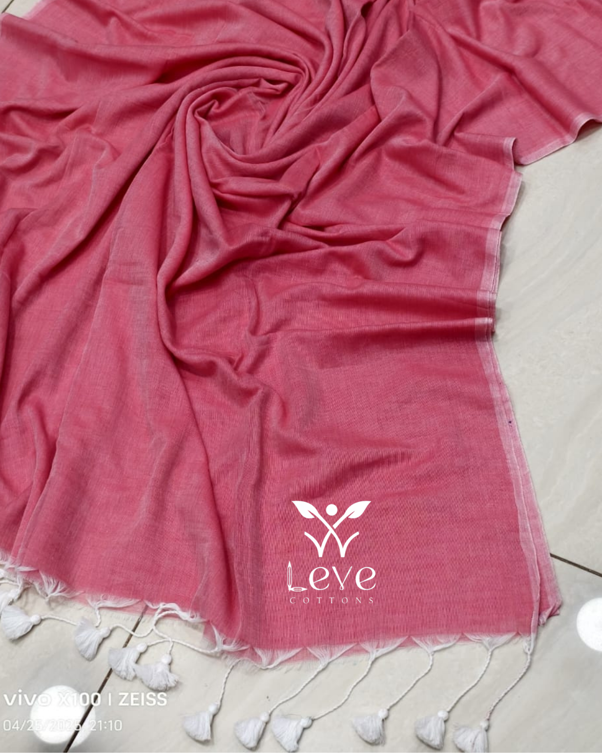 Rose saree